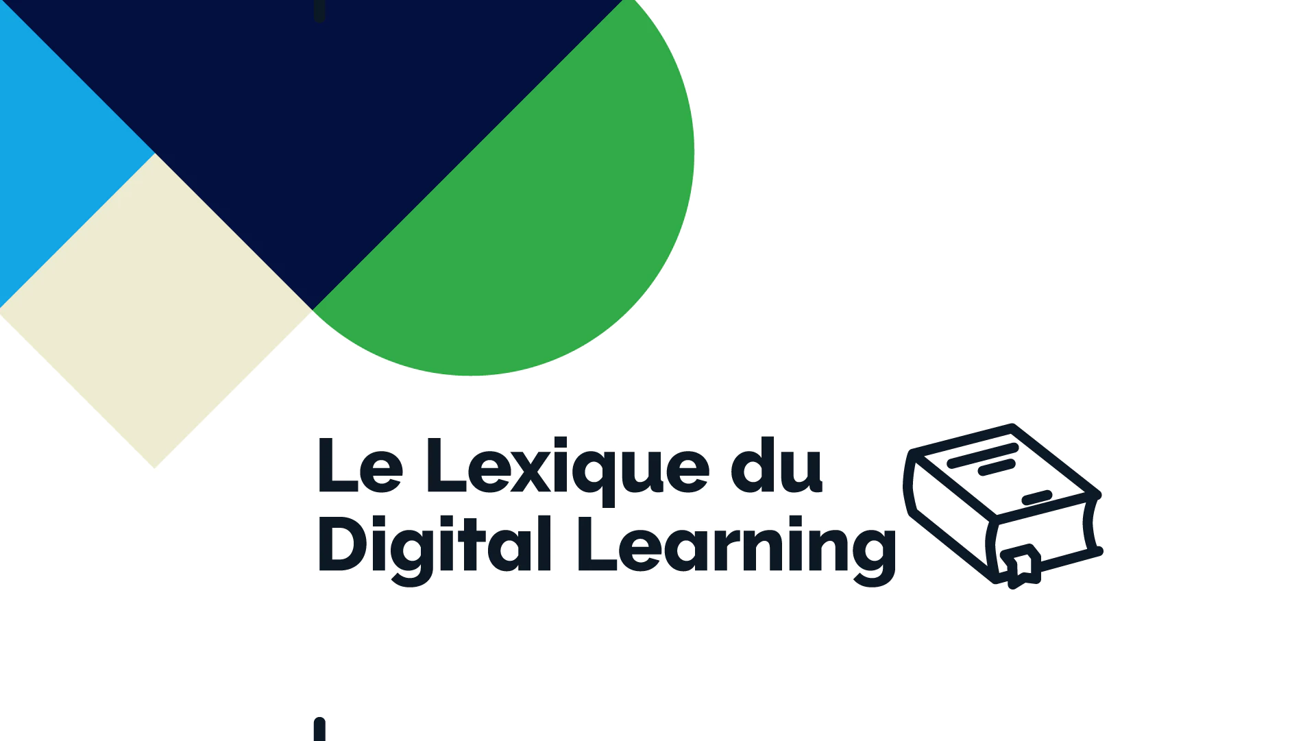 Le lexique du Digital Learning